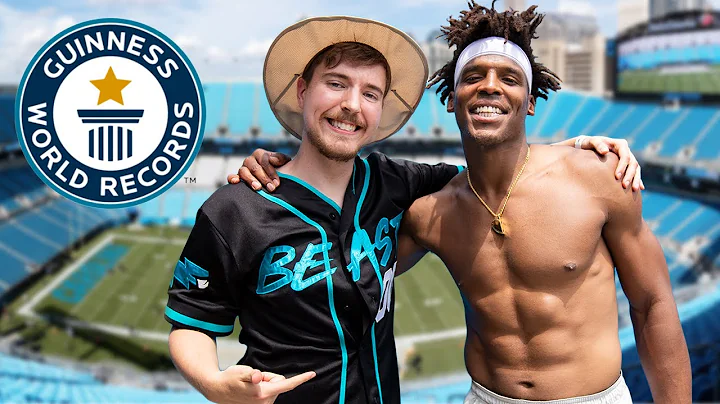 Breaking Dude Perfect's World Records with Mr Beas...