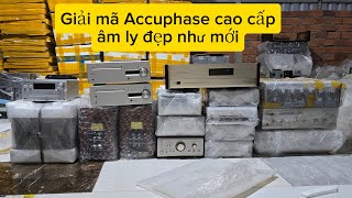 ĐÃ HẾT. Ngày 14/6.DAC Accuphase cao cấp. Âm ly. Mini blueototh đẹp như mới...