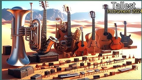 Musical Instruments Size Comparison With Their Sounds