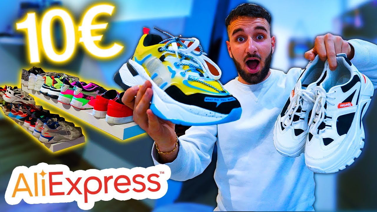 J'AI ACHETÉ DES CHAUSSURES 10€ SUR ALIEXPRESS !