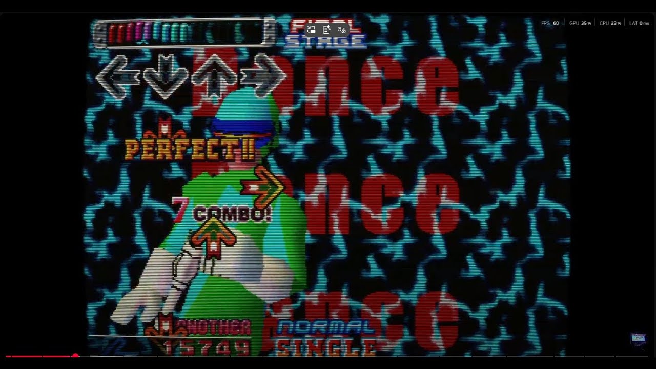 MAME 0.280) Dance Dance Revolution 3rdMIX PLUS - G*A22 VER. JAA