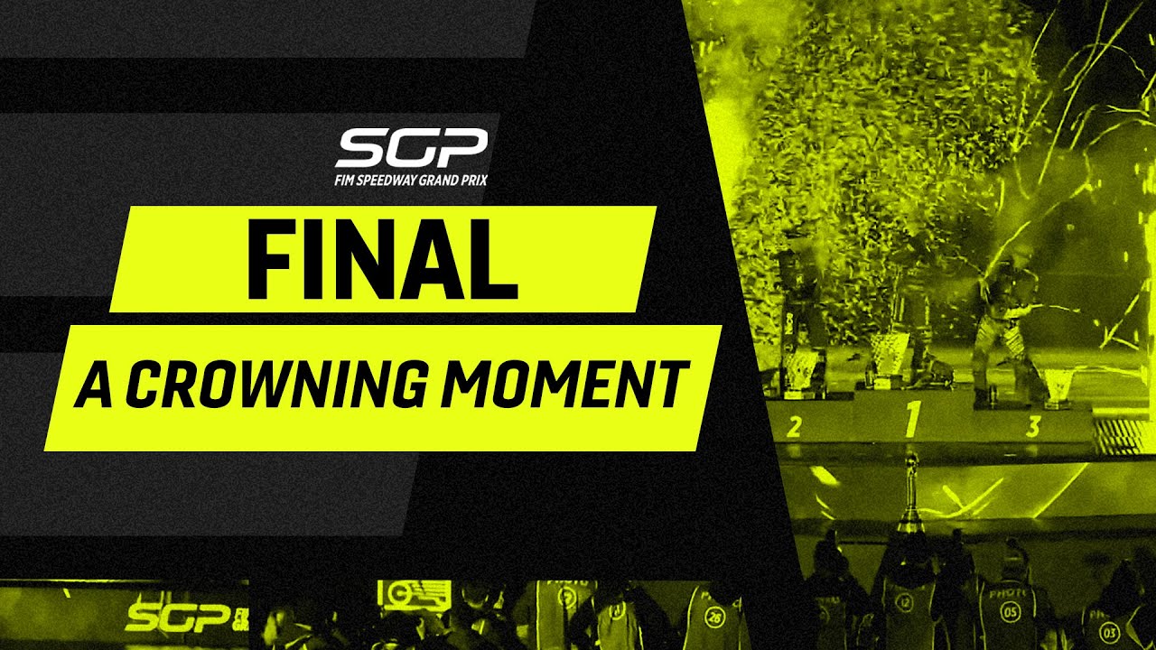A crowning moment 👑 Final #CroatianSGP | FIM Speedway Grand Prix