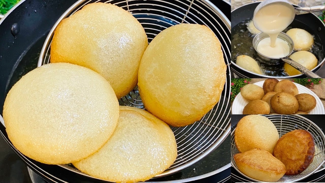 ময়দা দিয়ে পৃথিবীর সবচেয় সহজ নাস্তার রেসিপি | তেলের পিঠা  !ফুলকো পোয়া পিঠা !Sweet pua pitha recipe