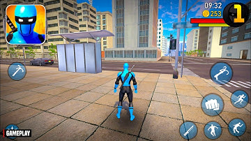 Blue Ninja Gameplay Walkthrough Part 1 (iOS, Android)