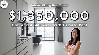 [SOLD!] 38 iSuites : Freehold Duplex Penthouse with Private Pool Home Tour @ District 15