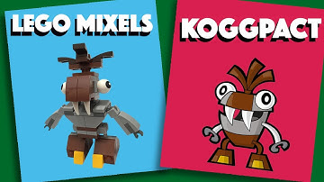 LEGO Mixels - Koggpact - Stop Motion Build (How to Build)