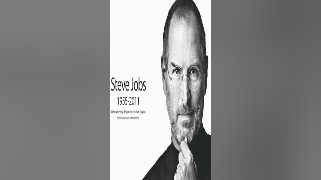 LIFE & TIMES OF STEVE JOBS YouTube