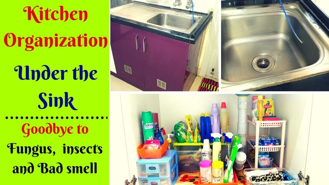 HOW TO ORGANIZE UNDER THE KITCHEN SINK - Jill Comes Clean