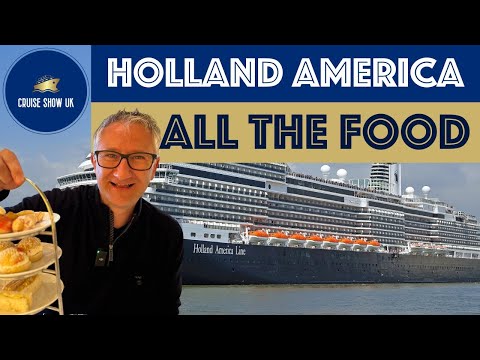 Vidéo: Holland America ms Koningsdam Restauration et Cuisine