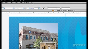 Embedding artwork in Illustrator - Print Document Tutorial 2/7