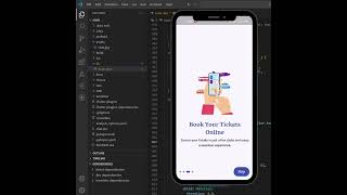 Tickets booking app ui design Part - I  Follow @hieflutter