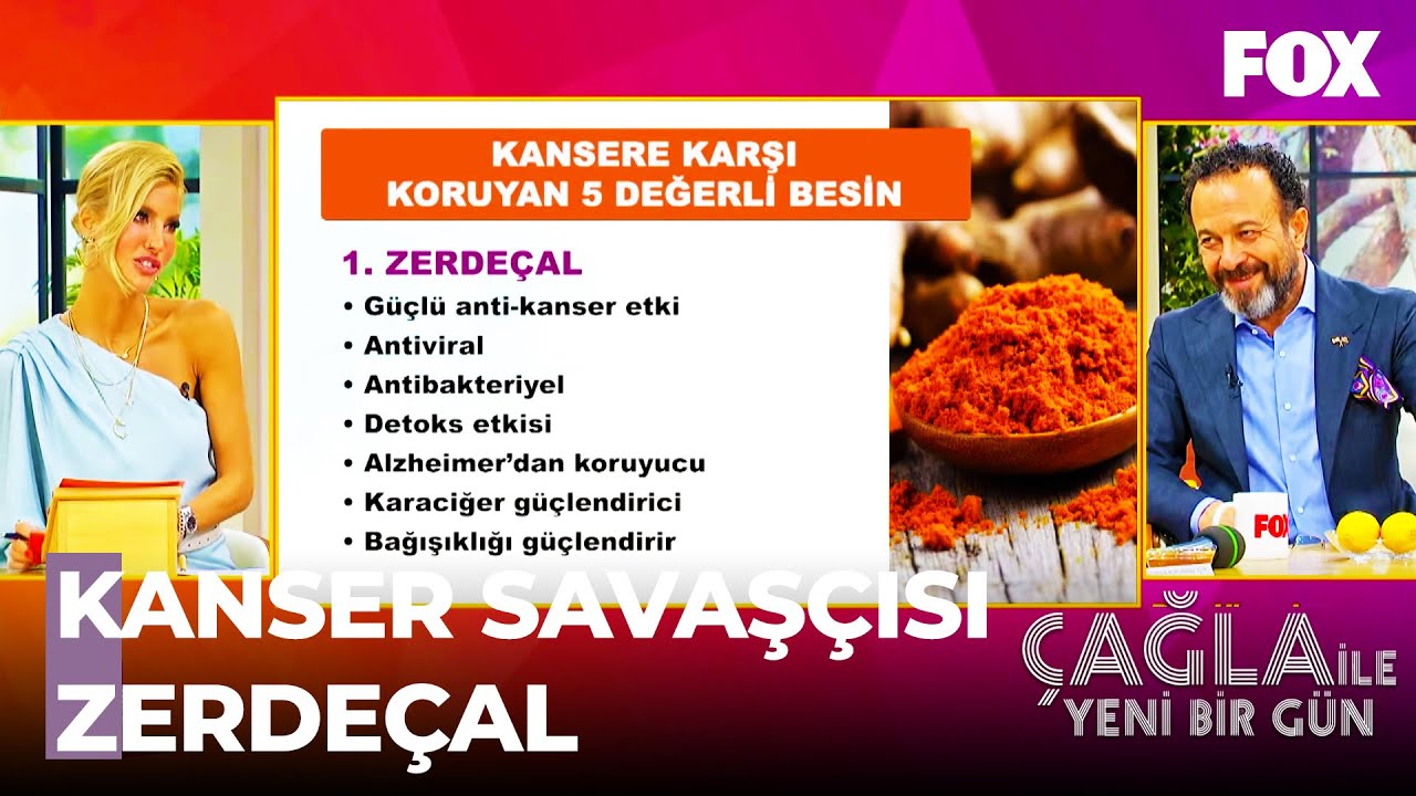 Kanser Karşıtı 5 Doğal Besin! - Çağla ile Yeni Bir Gün 460. Bölüm