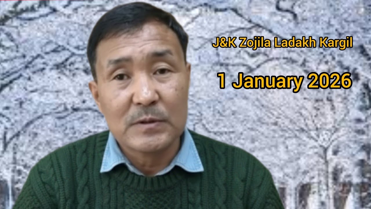 Sonam Lotus Weather Update | Kashmir & Ladakh Snowfall🌨 1 January 2026