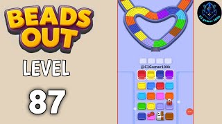 Beads Out level 87 Walkthrough & Solution Gameplay Easy