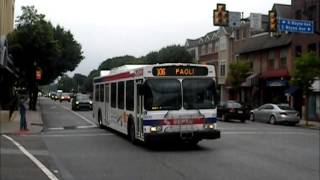 SEPTA 2002 New Flyer D40LF #5600 on Route 106 7/12/2013