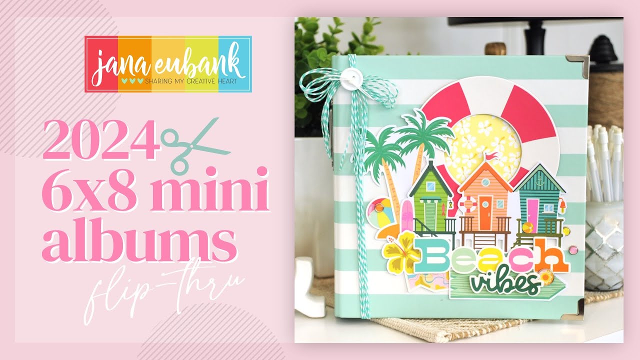 2024 6x8 Albums Flip Thru | Scrapbooking Ideas