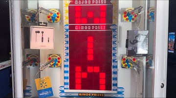 $100 Gift Card won from LAI Games Stacker Major Prize for first try