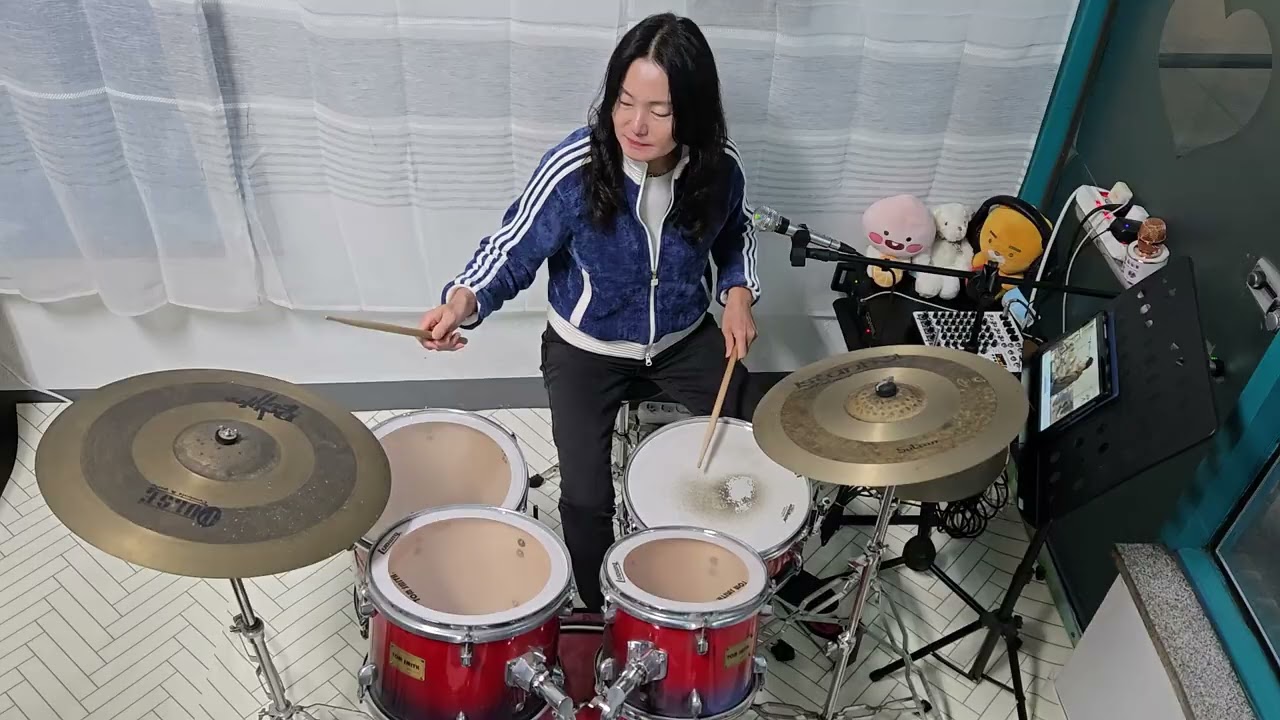슬퍼하지마-여정인-Drum cover (by 드럼에 빠지다)