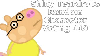 Shiny Teardrops Random Character Voting 119