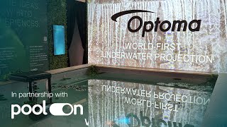 The World's First Underwater Projector with PoolOn | ISE 2026