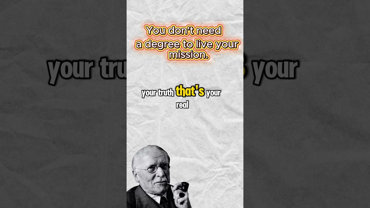 You don't need a degree to live your mission. 