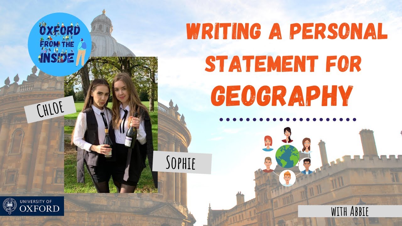 personal statement for geography example