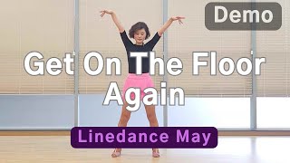 Get On The Floor Again Line Dance improver Shirley Bang U0026 Penny Tan  Demo 