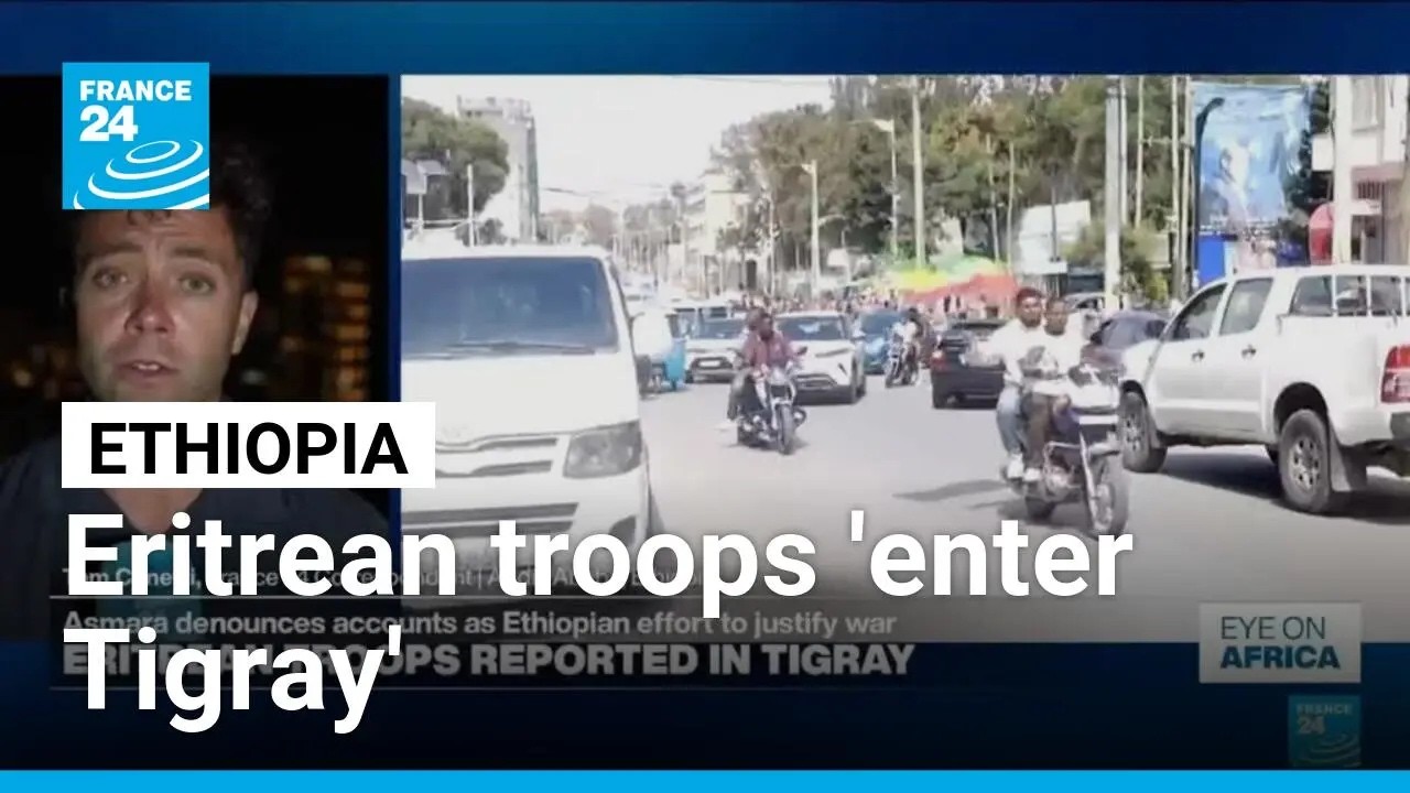 Eritrean troops reportedly enter Ethiopia’s Tigray region • FRANCE 24 English