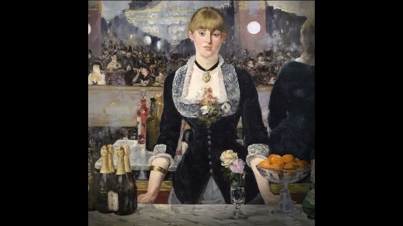 おいしい美術㊵🍊マネ《フォリー・ベルジェールのバー》1882年