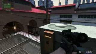 CS:S de_train terrorist mid rush strat