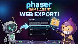 🌐 Export Your AI-Made Phaser Game to HTML5 for Web (Play in Any Browser!)) | Phaser Game Agent 🤖