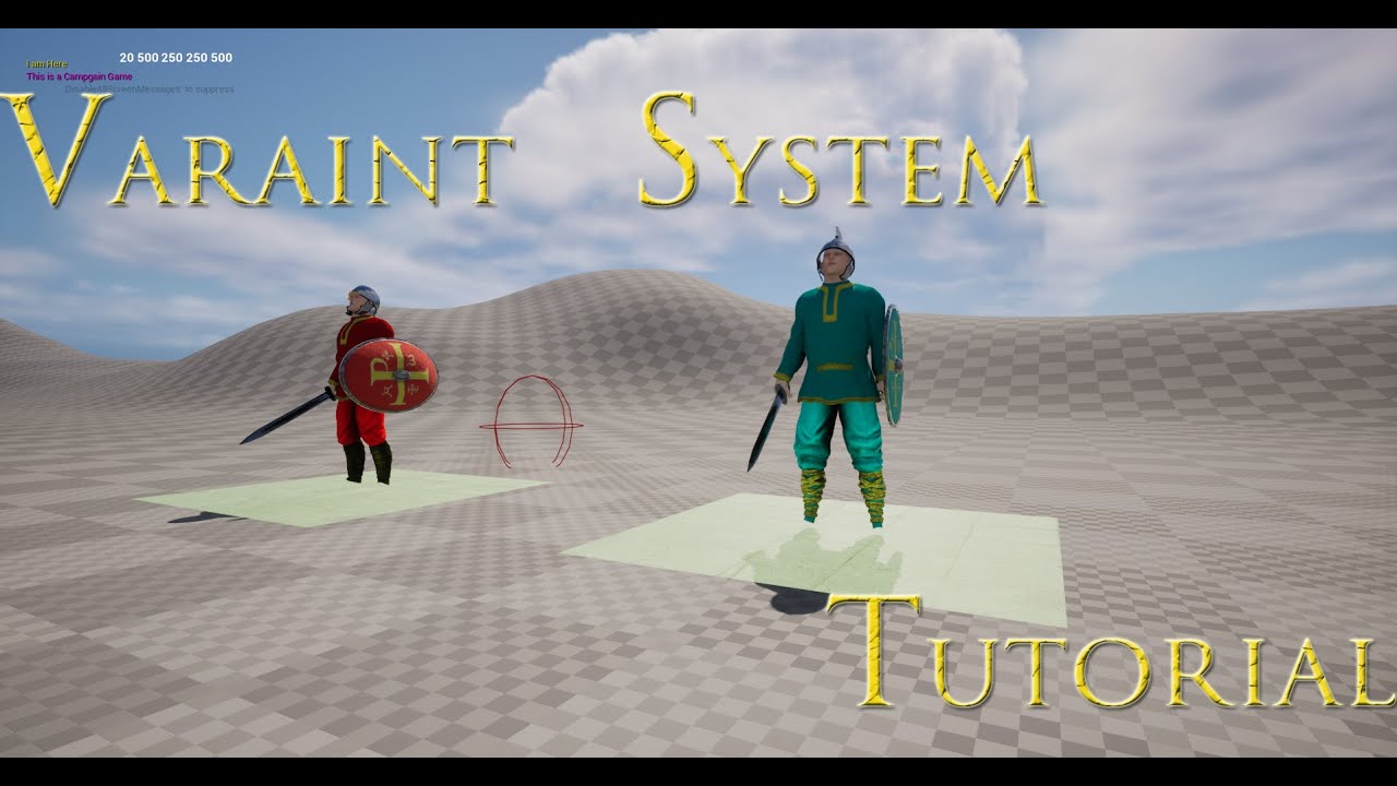 Unreal - Variant System Tutorial - (No Plugins just Base Engine) - YouTube