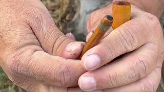 Primitive fire starting | Fire piston fire | Gobek Api | fire it up Friday