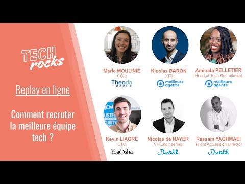 Replay Meetup - Comment recruter la meilleure équipe Tech ?