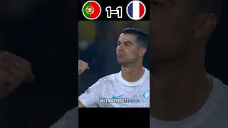 Portugal vs France FIFA World Cup Imajinary | Penalty shoot out Highlights #ronaldo vs #mbappe