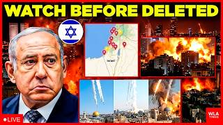 LIVE ON CAM: Tel Aviv ERUPTING As Iran's Ballistic Missiles RAIN Down | Israel STUNNED!