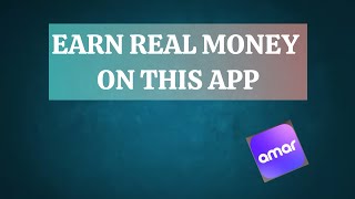 EARN MONEY ON AMAR BY CHATTING WITH PEOPLE #sidehustleideas #earnmoneyonline #earrings #earndollar   screenshot 4