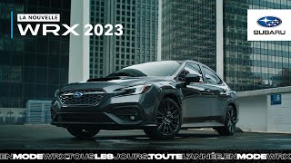 En mode WRX – La nouvelle WRX 2023