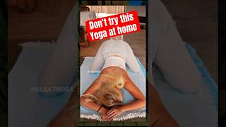 Simple yoga exercise for beginners