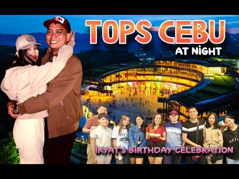 THE BEAUTY OF TOPS CEBU AT NIGHT #tops #cebu #cebucity #travelvlog