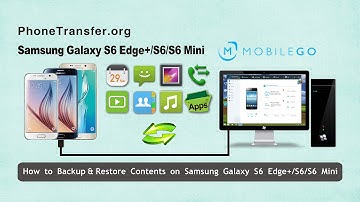 How to Backup & Restore Contents on Samsung Galaxy S6 Edge+/S6/S6 Mini