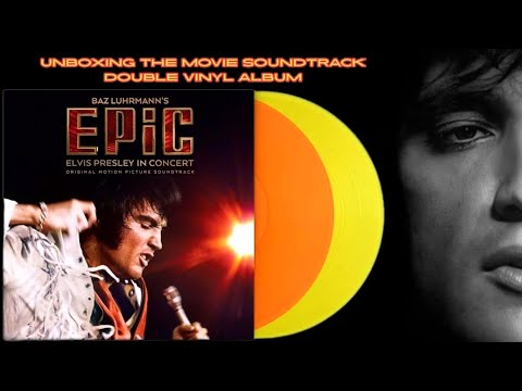 【新品未開封】EPIC Elvis オレンジYellow 2LP Elvis EPiC: Sealed To Revealed Unboxing Of The Movie Soundtrack On