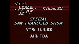 Win, Lose, or Draw - Special KPIX San Francisco Celebrity Episode - 1988