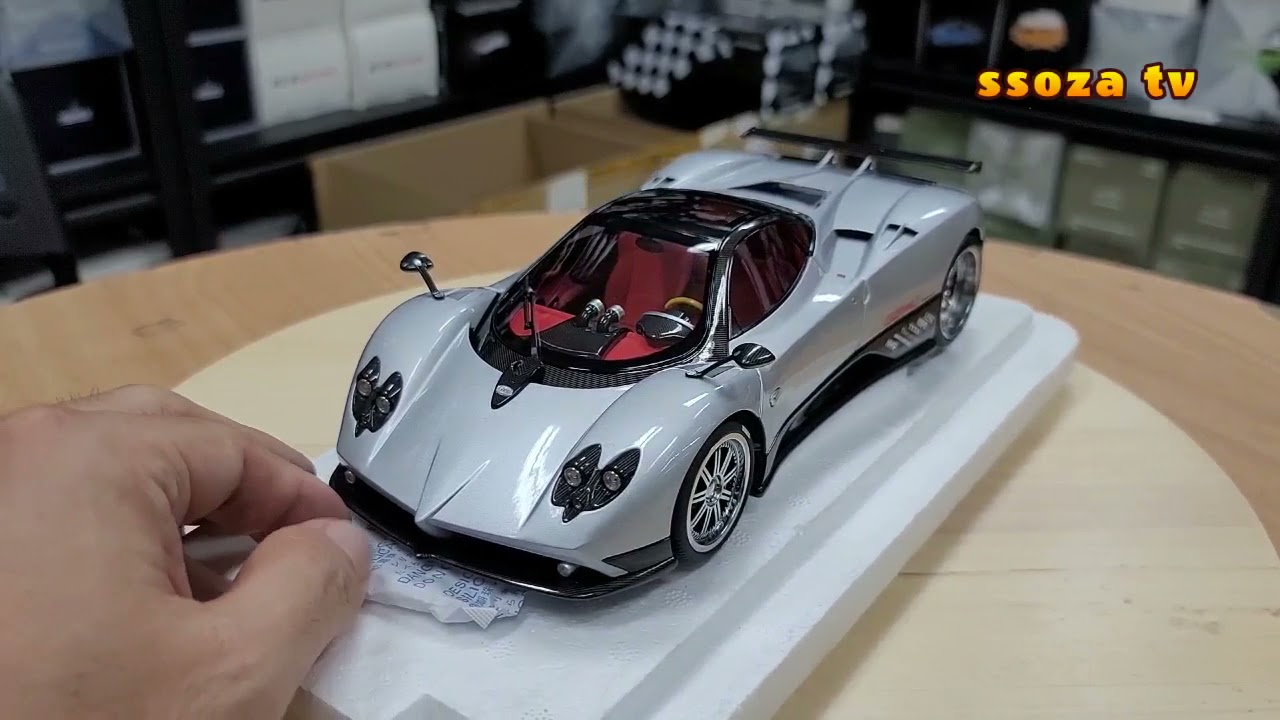 Pagani Zonda F -2005-Grigio Mercurio almostreal - YouTube