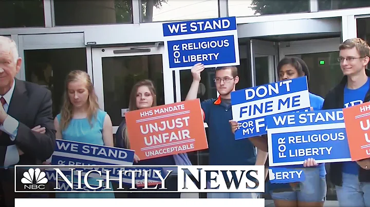 Supreme Court Tie in Obamacare Contraception Case Appears Likely | NBC Nightly News