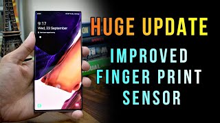 Huge Update for One UI 2.5 received on Samsung Galaxy Note 20 Ultra - Improves Finger print sensors