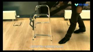 Reciprocating walking frame