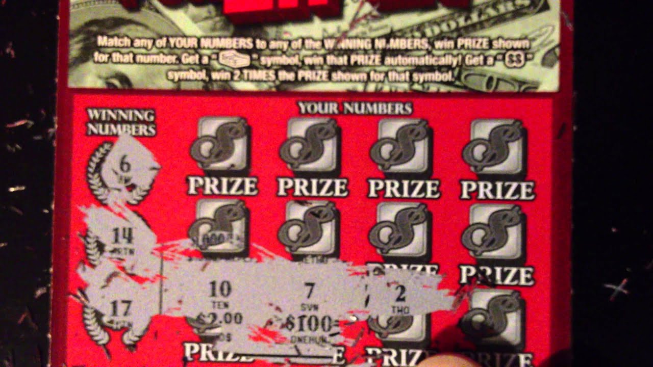 Illinois Lottery Tickets Scratcher 1000 Week for Life YouTube