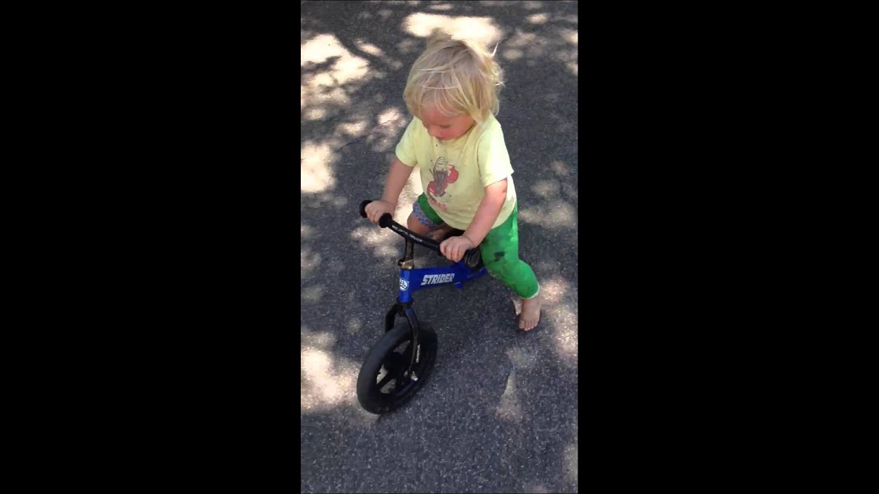 Toddler riding a scoot bike in a half body cast YouTube