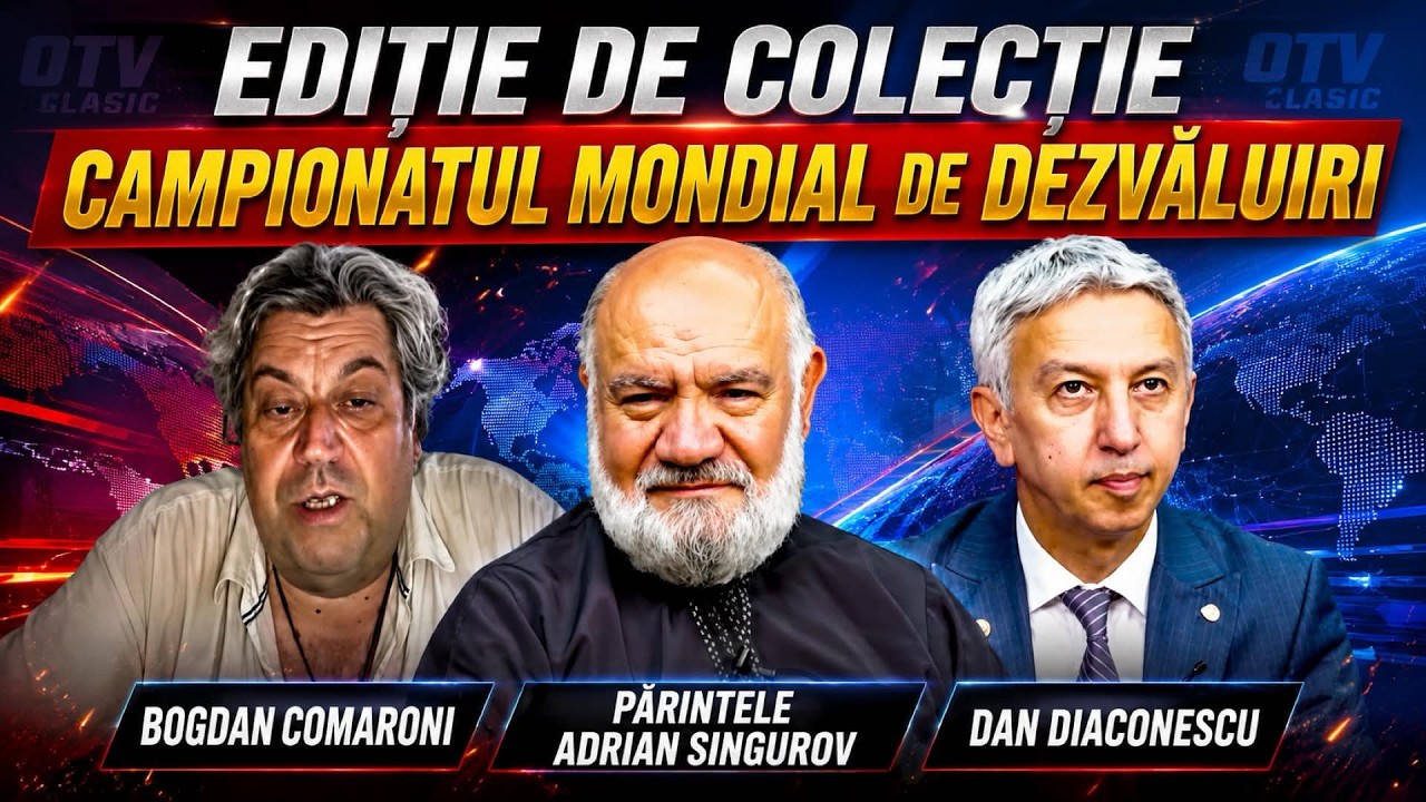 BOGDAN COMARONI || PARINTELE ADRIAN SINGUROV|| DAN DIACONESCU ||ANALIZE, DEZVALUIRI SI PERSPECTIVE